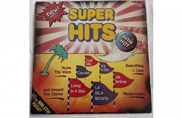 Klfldi slgerek, hazai sztrok Super Hits Extra hot 1988