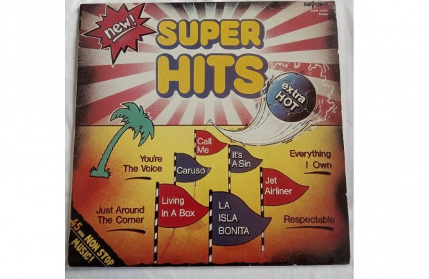 Klfldi slgerek, hazai sztrok Super Hits Extra hot 1988