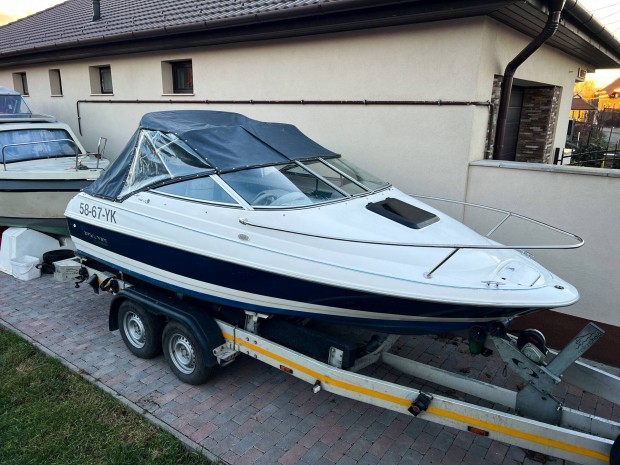 Klmotoros Bayliner Honda 90le haj sporthaj  motorcsnak