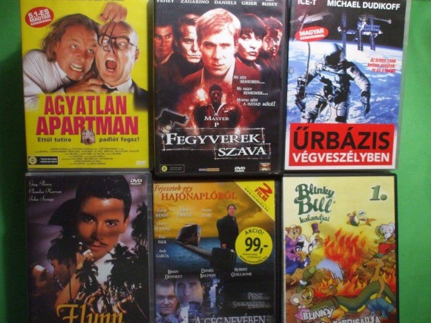 Klnbz mfaj DVD filmek