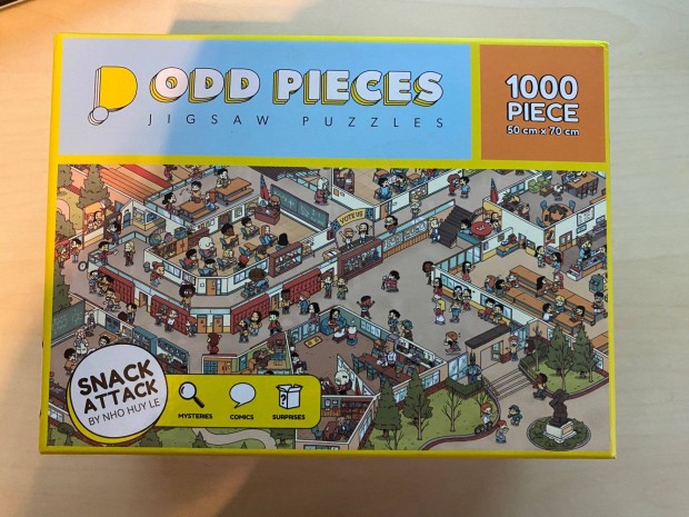 Klnleges 1000 darabos puzzle (Odd pieces, iskola)