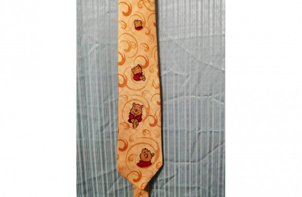 Klnleges nyakkend, 100% silk, Disney, Pooh