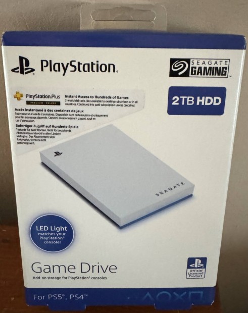 Kls merevlemez/HDD Playstation 4 Playstation 5 2TB Bontatlan!!!!