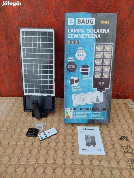 Kltri Solar lmpa, szlesszg 800W Baug