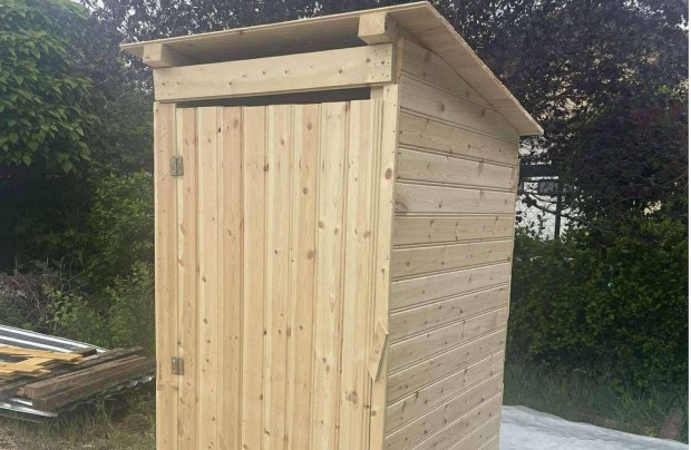 Kültéri WC - fa