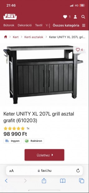 Kltri grill asztal