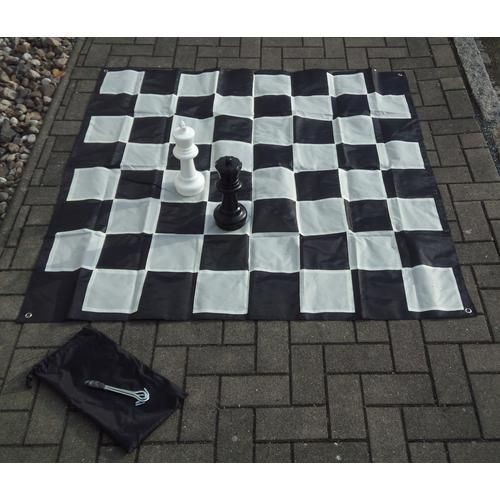 Kltri sakktbla, nylon, 168x168 cm CHESSMASTER