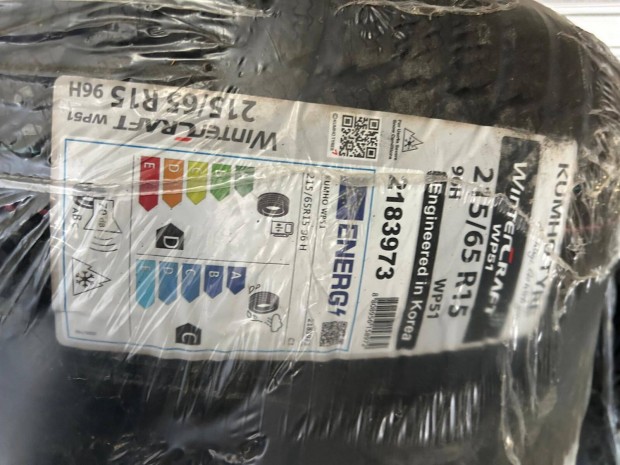 Kumho 215/65 R15 Tli gumi elad - j!!