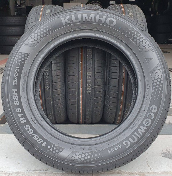 Kumho Ecowing 185/65 R15 Új/demó nyári gumi 4db 2024. /G303
