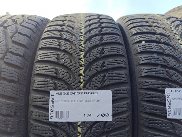 Kumho WINTERCRAFT WP51 195/50R16 88H DOT2617 6,5MM HASZNÁLT TÉLIGUMI