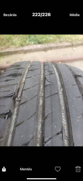Kumho nyri gumi uj atorol levett 235/55 R 18-as 4 db. Irny r.35000/