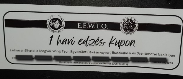 Kungfu 1 havi edz�s!!