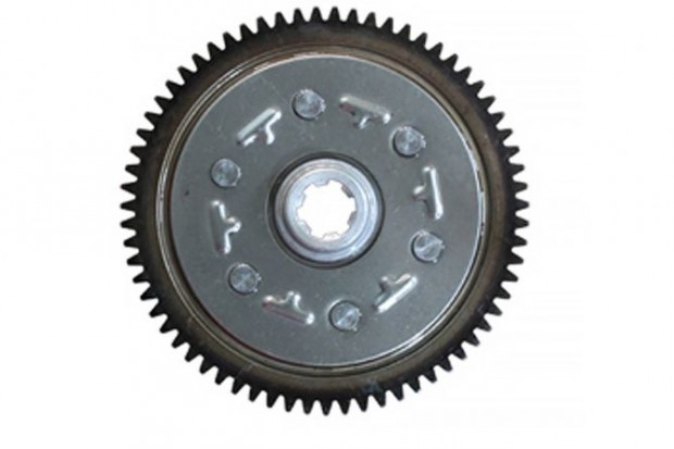 Kuplung fogaskerék 67 fogas, üresben indít, pit bike motor YX 125 köbc
