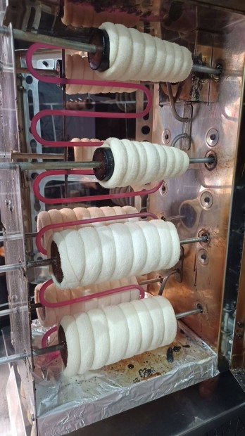 Kürtőskalács és Lángos sütés Németország