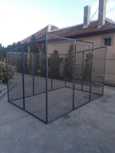 Kutya kennel lemezbl (3*2m)