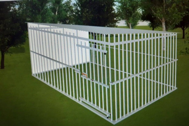 Kutyakennel KL Tervezhető 3 x 2 m- BF H SZV eladó, országos ingyenes s