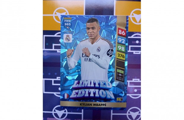 Kylian Mbapp (Real Madrid) Panini Fifa 365 2025 Limited krtya