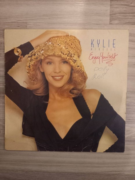 Kylie Minogue bakelit lemez