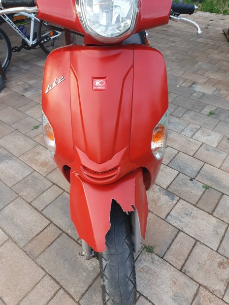 Kymco Like50 robog srlt zemkpes.