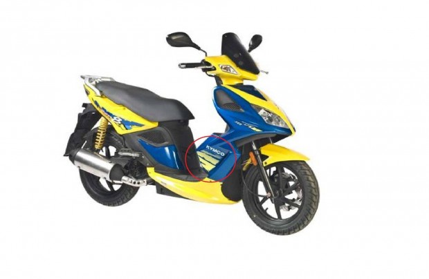 Kymco Super 8 gyri j jobb els matrica