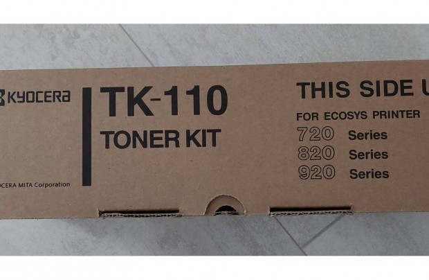 Kyocera TK-110-es eredeti fekete toner, (FS 720, 820, 920-hoz)