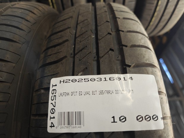 LAUFENN GFIT EQ LK41 81T 165/70R14 DOT1821 7MM HASZNÁLT GUMI T 81 |