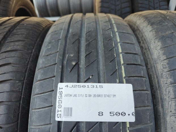 LAUFENN LK01 S Fit EQ 88H 195/60R15 DOT4817 5MM HASZNÁLT NYÁRIGUMI H
