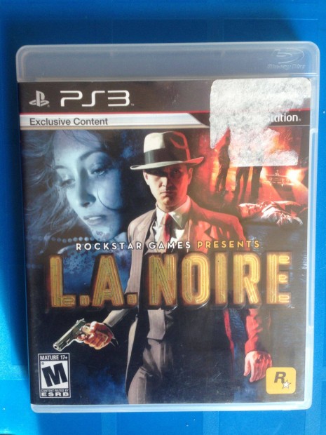 LA Noire ps3 jtk,elad,csere is