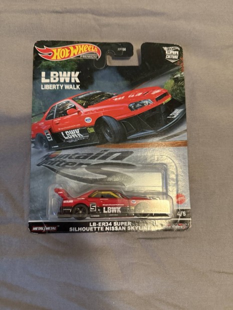 LB-ER34 Super Silhouette Nissan Skyline Hot Wheels