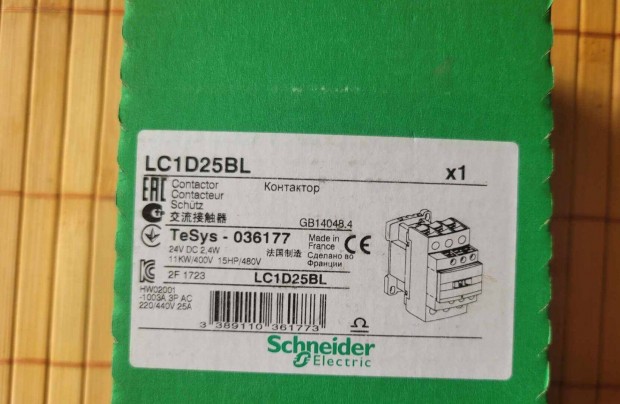 LC1D25BL Mgnes kapcsol /Schneider/