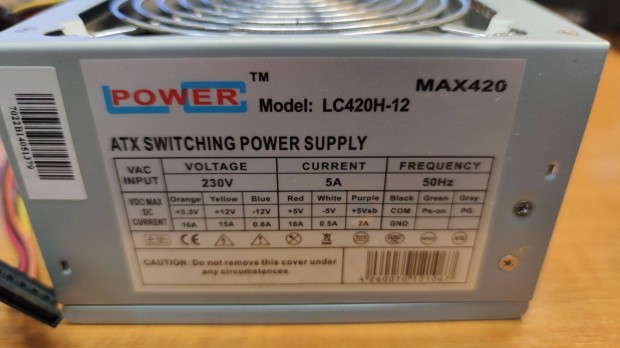 LC-Power Office Series LC420H-12 ATX Tp elad