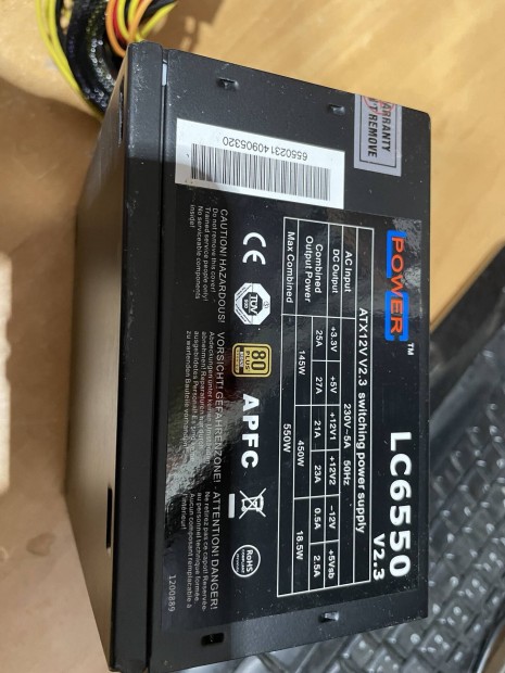 LC-Power LC6550 V2.3 550W 80 PLUS Bronze tpegysg