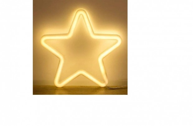 LED Christmas Star Neon 25x25cm