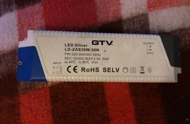 LED Driver, LD-ZAS30W-30N eladó