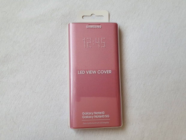LED View Cover flip tok, Samsung Galaxy Note10 / 5G EF-NN970Ppeg