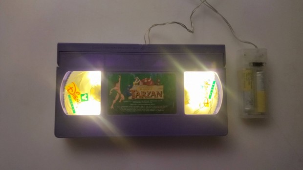 LED Vilgits VHS videkazetta Dszvilgits Elemes VHS Fanonknak