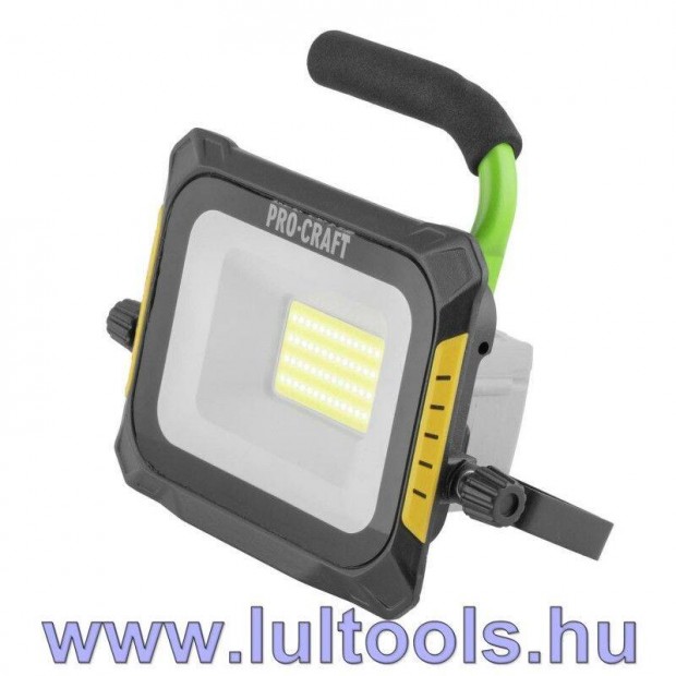 LED fényszóró állvánnyal 20W, 2000K