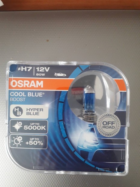 LED hats Osram cool blue H7 halogen