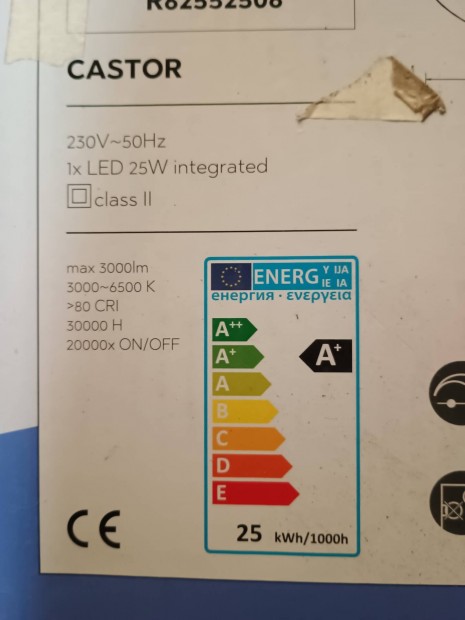 LED mennyezeti lámpa távirányítóval