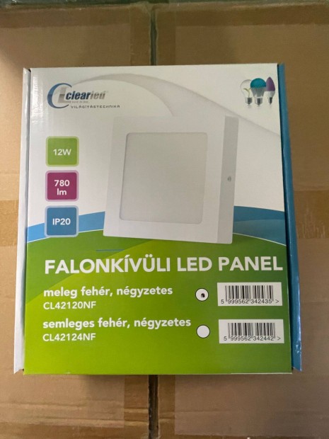 LED panel 24W falon kivli, rszerelhet