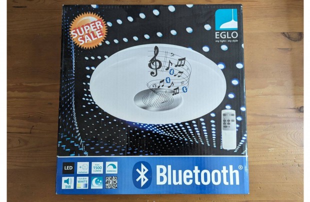 LED tvirnyts, dimmelhet mennyezeti lmpa Bluetooth hangszrval