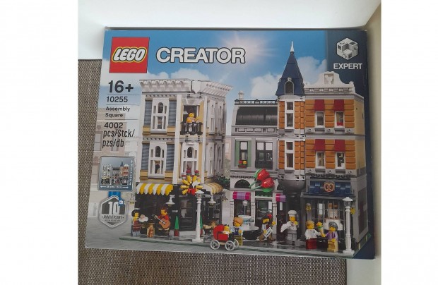 LEGO 10255 Creator Expert Assembly Square, piactr, j, bontatlan