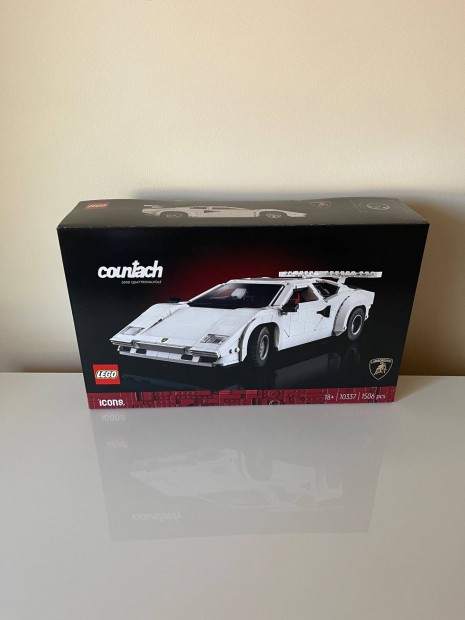 LEGO 10337 - Lamborghini Countach 5000 Quattrovalvole j, Bontatlan!