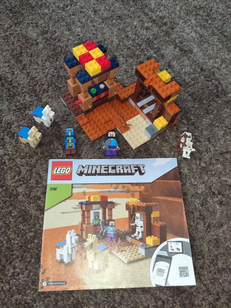 LEGO 21167 Minecraft - A kereskedelmi lloms lerssal hinytalan5000