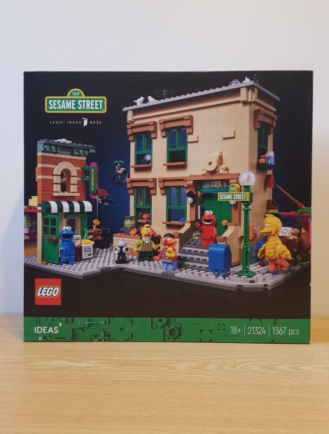 LEGO 21324 123 Seasame Street bontatlan, j