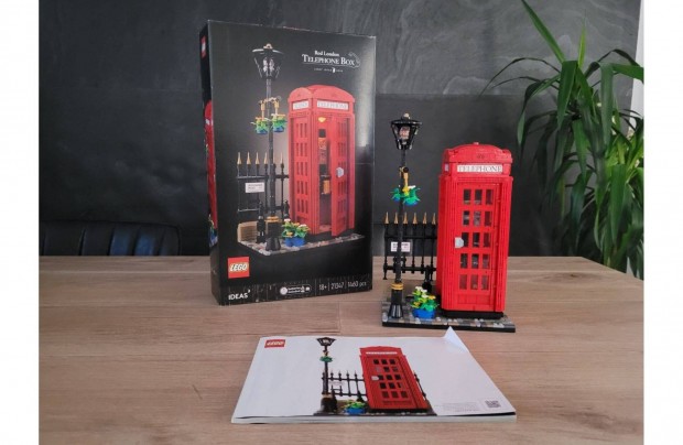 LEGO 21347 Londoni piros telefonflke