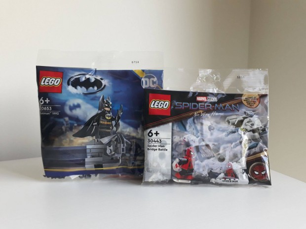 LEGO 30653 Batman 1992 + 30443 Spider-Man Bontatlan j