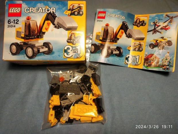 LEGO 31014 3in1 Creator Power Digger