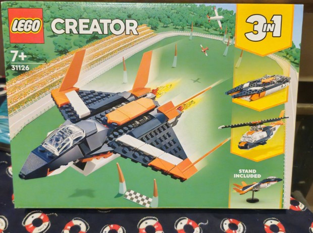 LEGO 31126 - Creator 3-in-1 - Szuperszonikus replgp