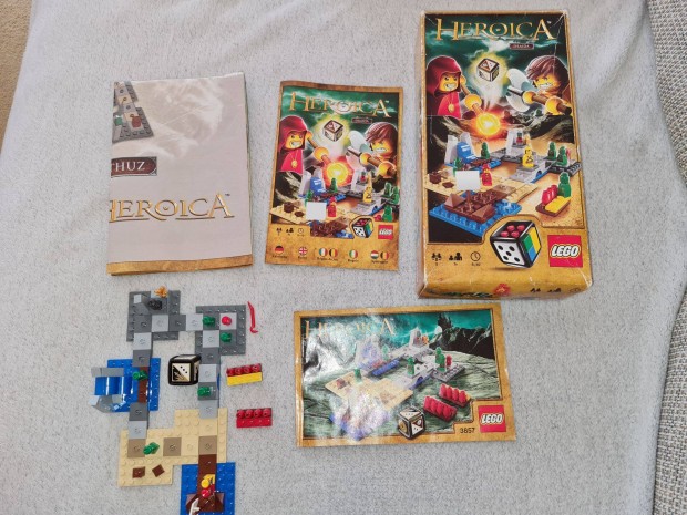 LEGO 3857 Heroica draida trsas dobozzal, lerssal, heroica trkppel